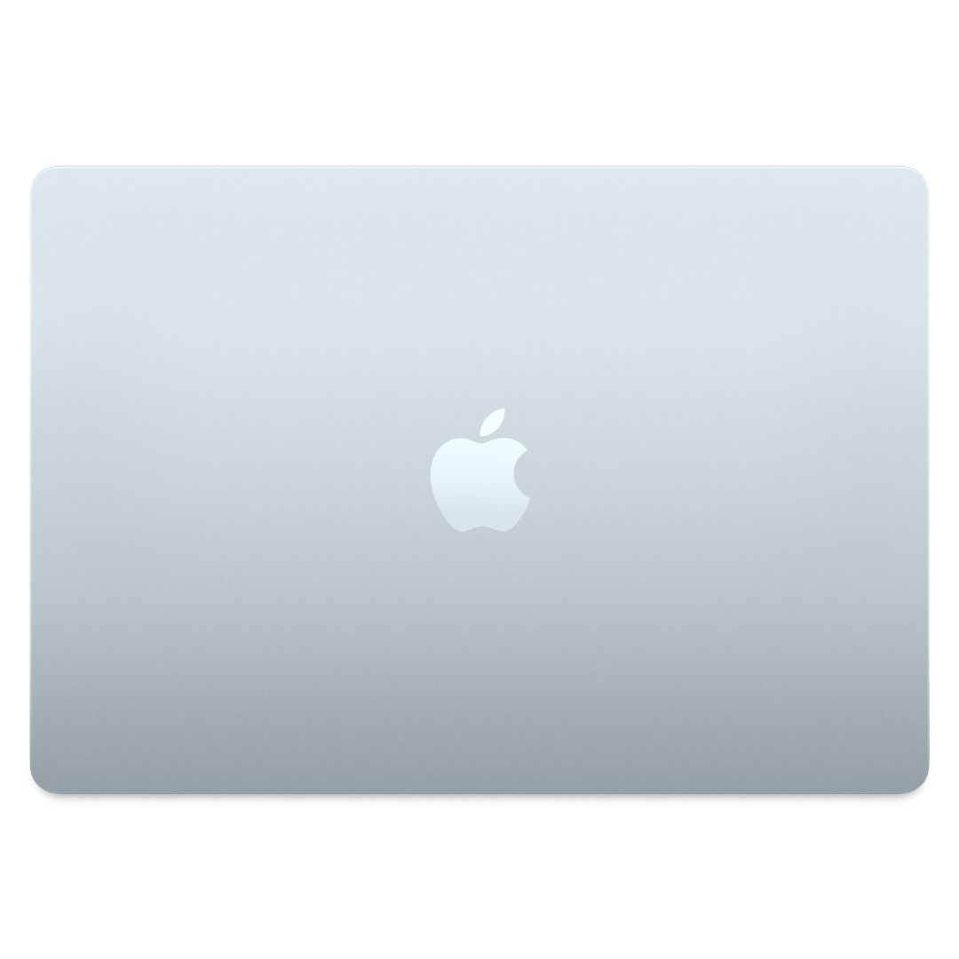 Alternative view of MacBook Air 15.3" Azul-céu – Chip M4, 16 GB RAM, 256 GB SSD