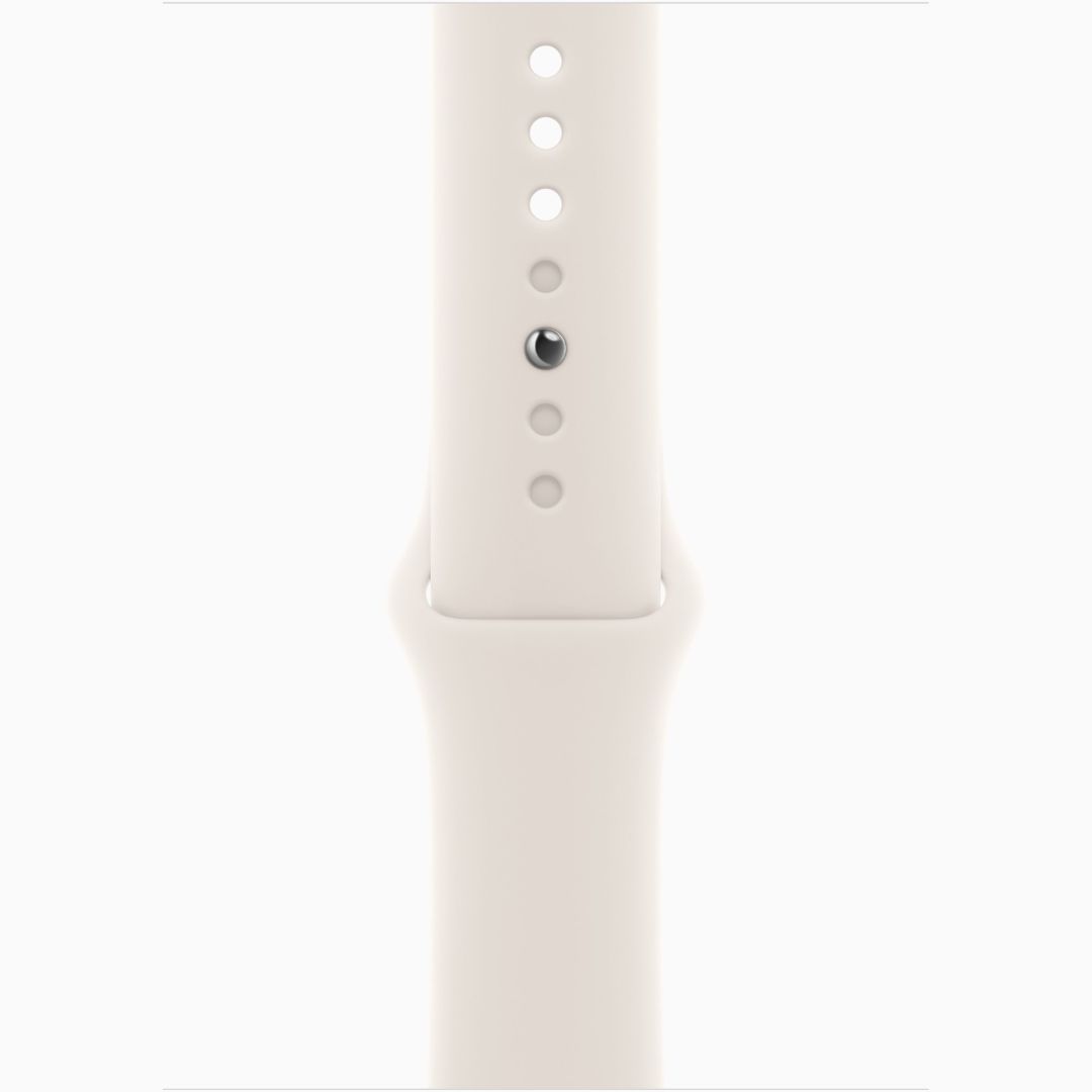 Alternative view of Apple Watch SE 3 Caixa de Alumínio Estelar com Pulseira Esportiva Estelar