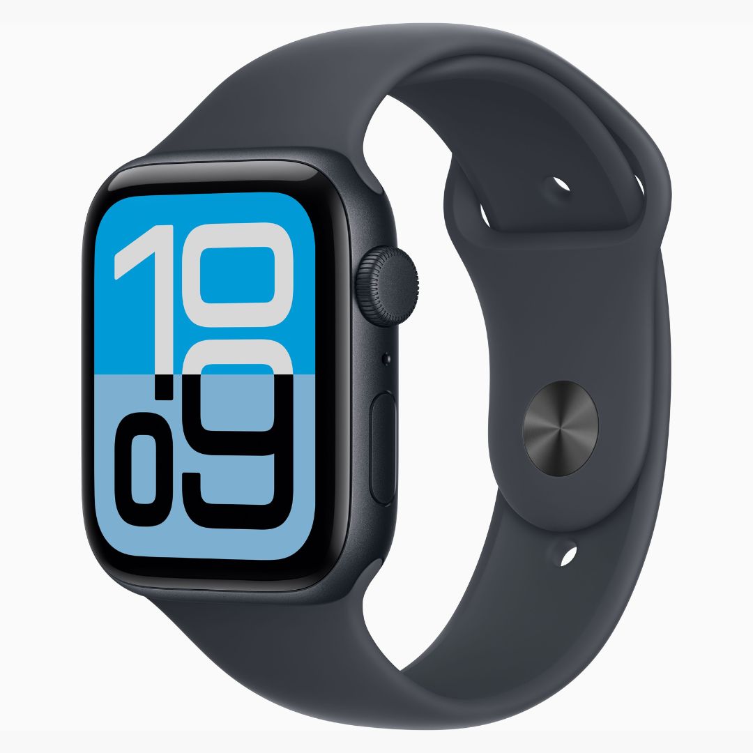 Apple Watch SE 3 Caixa de Alumínio Meia-noite com Pulseira Esportiva Meia-noite