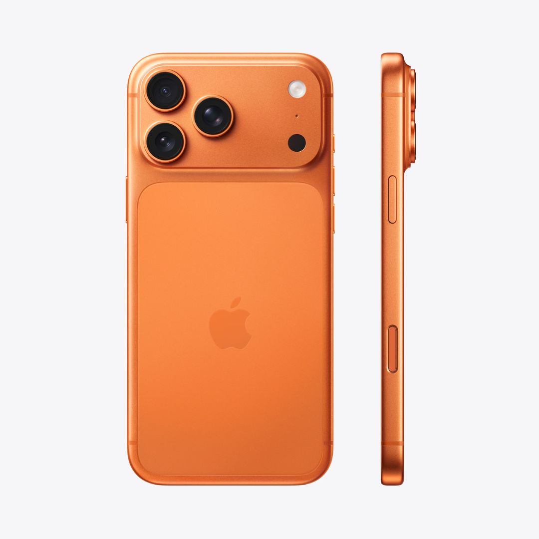 Alternative view of iPhone 17 Pro Max 6.9" 256 GB Laranja-cósmico
