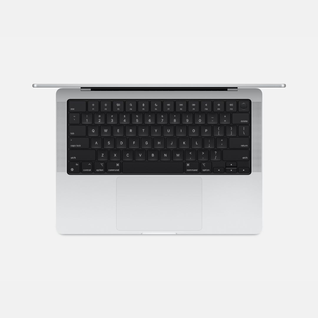 Alternative view of MacBook Pro 14" Prateado – Chip M4, 16 GB RAM, 512 GB SSD