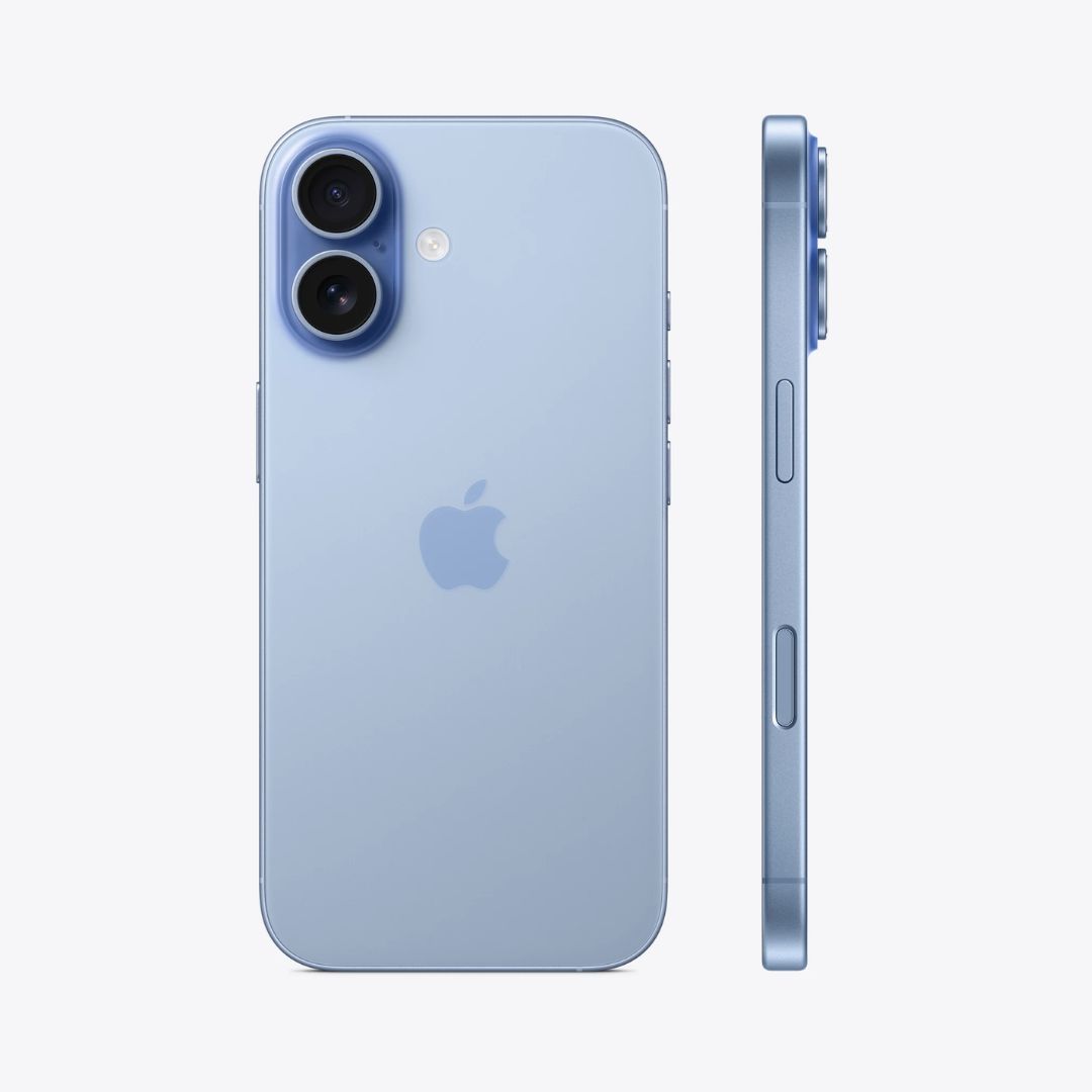Alternative view of iPhone 17 6,1" 256 GB Azul-névoa